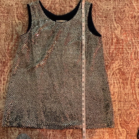 Vintage Algo Sequined Tank Top - Picture 6 of 7